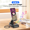 jteman foldable phone stand speaker features high-definition sound quality and a large-capacity power bank function, making it ideal for watching videos on your phone or participating in online meetings. It's also a great gift for friends