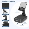 Jiteman Multi-Function Bluetooth Speaker with Phone Holder, RGB Atmosphere Light, Bluetooth & Computer Connection for Home Entertainment
