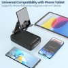 Jiteman Multi-Function Bluetooth Speaker with Phone Holder, RGB Atmosphere Light, Bluetooth & Computer Connection for Home Entertainment