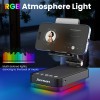 Jiteman Multi-Function Bluetooth Speaker with Phone Holder, RGB Atmosphere Light, Bluetooth & Computer Connection for Home Entertainment