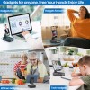 jteman L9 Bluetooth Speaker Phone Stand: Features high-definition stereo surround sound and a foldable, non-slip design. Suitable for home, office, and leisure settings—a great tech gift for friends and family.