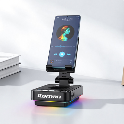 Creative Desktop Phone Stand with Bluetooth Speaker L30