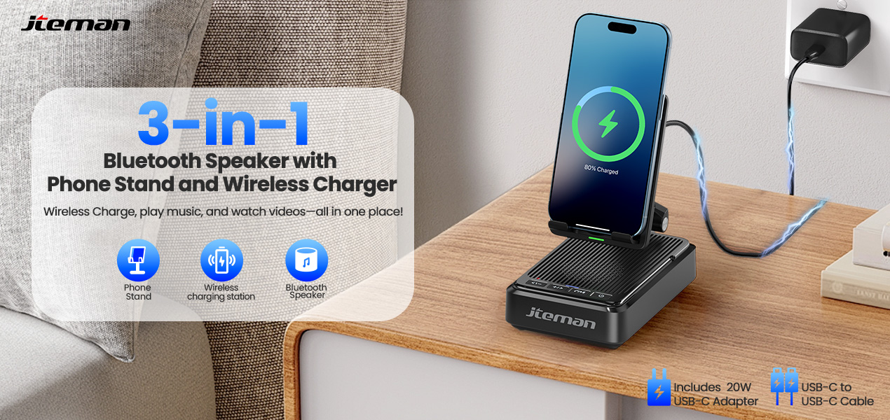 bluetooth speaker phone stand